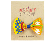 Kente mix print Ama Hair bow