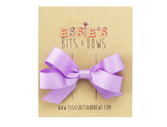 All Lilac Pat Hair Bow